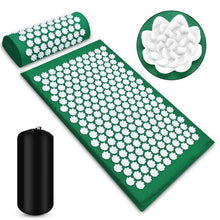 Load image into Gallery viewer, New Yoga Mat Lotus Acupuncture Mat Acupuncture Massage Cushion Pillow Acupuncture Mat Cloth Bag Relieve Stress Back Body Pain-Great Rehab Medical