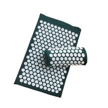 Load image into Gallery viewer, Massage Mat Acupuncture Pillow Set Yoga Mat Acupressure Relieve Stress Back Neck Body Pain Acupuncture Mat-Great Rehab Medical