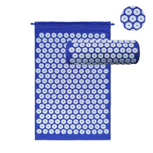 Load image into Gallery viewer, Massager Cushion Acupuncture Massage Yoga Mat with Pillow Relieve Stress Back Body Pain Spike Mat Acupuncture Mat-Great Rehab Medical