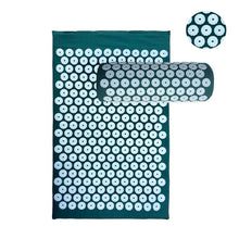 Load image into Gallery viewer, Massager Cushion Acupuncture Massage Yoga Mat with Pillow Relieve Stress Back Body Pain Spike Mat Acupuncture Mat-Great Rehab Medical