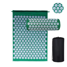 Load image into Gallery viewer, Massager Cushion Acupuncture Massage Yoga Mat with Pillow Relieve Stress Back Body Pain Spike Mat Acupuncture Mat-Great Rehab Medical