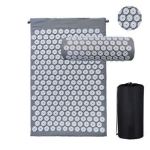 Load image into Gallery viewer, Massager Cushion Acupuncture Massage Yoga Mat with Pillow Relieve Stress Back Body Pain Spike Mat Acupuncture Mat-Great Rehab Medical