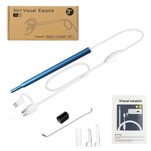 Load image into Gallery viewer, Medical In Ear Cleaning Endoscope Spoon Mini Camera Ear Picker Ear Wax Removal Visual Ear Mouth Nose Otoscope Support Android PC-Great Rehab Medical