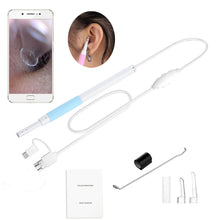 Load image into Gallery viewer, Ear Endoscope 3 in 1 Ear Cleaning Tool HD Visual Ear Spoon Multifunctional Earpick 5.5mm Mini Camera Android PC Ear Otoscope-Great Rehab Medical