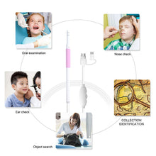 Load image into Gallery viewer, Ear Endoscope 3 in 1 Ear Cleaning Tool HD Visual Ear Spoon Multifunctional Earpick 5.5mm Mini Camera Android PC Ear Otoscope-Great Rehab Medical