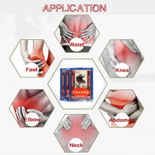 Load image into Gallery viewer, 24pcs Chinese Shaolin Medical Plaster For Joint Back Or Neck Pain Tiger Balm Curative Patch Kneeling At Arthritis Z08054-Great Rehab Medical