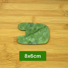 Load image into Gallery viewer, Green stone Roller Slimming Face Massager Lifting Tool Natural stoneFacial Massage Roller Stone Skin Massage Beauty Care GUASHA-Great Rehab Medical
