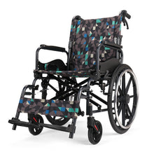Load image into Gallery viewer, Small light wheelchair for the elderly multi-functional portable walking stick thickened aluminum alloy mobility trolley-Great Rehab Medical