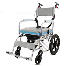 Load image into Gallery viewer, Load bearing strong aluminum alloy wheelchair easy to clean folding walking stick multi-functional mobility trolley for elderly-Great Rehab Medical