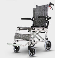 Load image into Gallery viewer, Thickened aluminum alloy manual wheelchair with strong load-bearing capacity folding light walking stick for the elderly-Great Rehab Medical