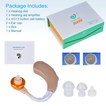 Load image into Gallery viewer, Digital Hearing Aid Voice Sound Amplifier Hearing Aids Behind Ear Adjustable Hearing Enhancement Device For The Elderly Deafness-Great Rehab Medical
