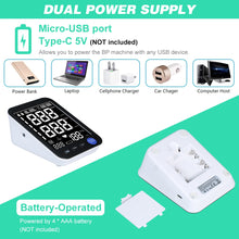 Load image into Gallery viewer, U81RH Automatic Upper-arm Blood Pressure Monitor Digital Blood Pressure Meter Irregular Heartbeat Pulse Machine BP Meter Monitor-Great Rehab Medical