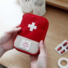 Load image into Gallery viewer, Cute Mini Portable Medicine Bag First Aid Kit Medical Emergency Kits Organizer Outdoor Household Medicine Pill Storage Bag
