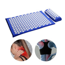 Load image into Gallery viewer, 62*38cm Massager Cushion Massage Mat Acupressure Relieve Back Body Pain Spike Mat Acupuncture Yoga Mat/Pillow
