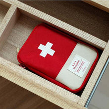 Load image into Gallery viewer, Cute Mini Portable Medicine Bag First Aid Kit Medical Emergency Kits Organizer Outdoor Household Medicine Pill Storage Bag
