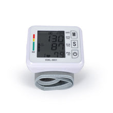 Load image into Gallery viewer, Medical Equipment LCD Automatic Digital Wrist Blood Pressure Monitor
 Bp Tonometer Sphygmomanometer Tensiometer Tansiyon Aleti
