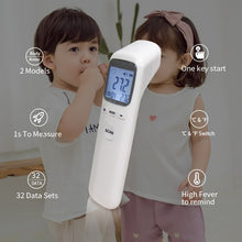 Load image into Gallery viewer, Medical Termometr Forehead Infrared Fever Thermometer Kids Termometro laser Lcd Non-contact Thermometre Temperature Measurement
