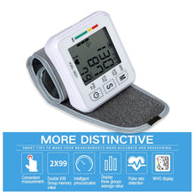 Load image into Gallery viewer, Medical Equipment LCD Automatic Digital Wrist Blood Pressure Monitor
 Bp Tonometer Sphygmomanometer Tensiometer Tansiyon Aleti
