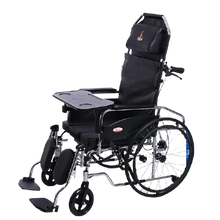 Load image into Gallery viewer, Lightweight folding electric scooters adults three wheels strong durable wheelchair for elderly handicapped trolley with seat-Great Rehab Medical
