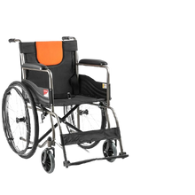 Load image into Gallery viewer, Strengthen the aluminum alloy wheelchair high load-bearing trolley for the elderly lightweight folding transport tool-Great Rehab Medical
