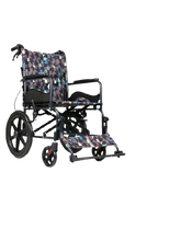 Load image into Gallery viewer, Small light wheelchair for the elderly multi-functional portable walking stick thickened aluminum alloy mobility trolley-Great Rehab Medical
