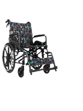 Load image into Gallery viewer, Small light wheelchair for the elderly multi-functional portable walking stick thickened aluminum alloy mobility trolley-Great Rehab Medical
