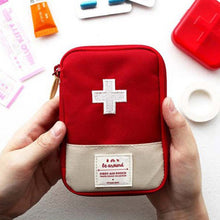 Load image into Gallery viewer, Cute Mini Portable Medicine Bag First Aid Kit Medical Emergency Kits Organizer Outdoor Household Medicine Pill Storage Bag
