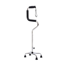 Load image into Gallery viewer, Old man health care arm support walking stick medical walking cane with 4 legs-Great Rehab Medical
