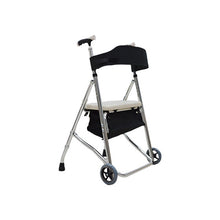 Load image into Gallery viewer, Aluminum folding rollator walker drive european style walking aids with seat and bag-Great Rehab Medical
