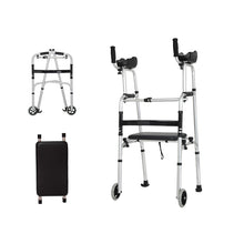 Load image into Gallery viewer, Light weight medical care adjustable elbow supports walking aids outdoor forearm walker rollator-Great Rehab Medical
