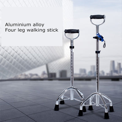 High quality medical elderly aluminum alloy walking cane single walking stick for elderly-Great Rehab Medical