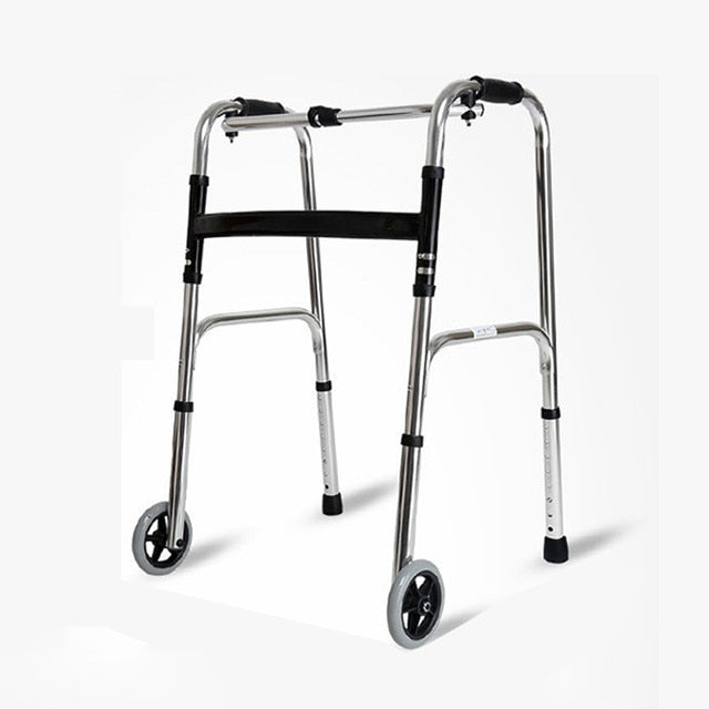 Lightweight walker aluminum alloy frame with bright silver surface treatment walking aids-Great Rehab Medical