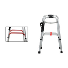 Load image into Gallery viewer, Hot sale adjustable and folding portable frame walker walking aids with comfortable backrest-Great Rehab Medical
