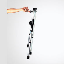 Load image into Gallery viewer, Foldable and adjustable walkers alunimun frame elderly walking aid for adults with wheels-Great Rehab Medical
