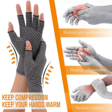 Load image into Gallery viewer, Arthritis Compression Gloves For Women And Men -Copperfit Compression Arthritis Pain Relief Hands For Rheumatoid Arthritis-Great Rehab Medical
