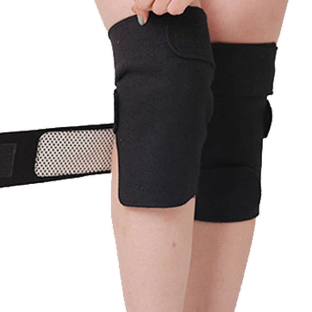 1 Pair Tourmaline Self Heating Knee Pads Magnetic Therapy Kneepad Pain Relief Arthritis Brace Support Patella Knee Sleeves Pads-Great Rehab Medical