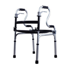 Load image into Gallery viewer, Outdoor uded for elderly walker adjustable and folding walking aids with comfortable backrest-Great Rehab Medical
