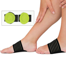 Load image into Gallery viewer, 1 Pair Foot Arch Support Plantar Fasciitis Heel Pain Aid Foot Run-up Pad Feet Cushioned Cushioned Shoes Insole Sports Accessory-Great Rehab Medical
