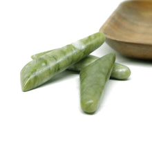 Load image into Gallery viewer, Spa Green Stone Beauty Stones Massage Lava Natural Stone Hot Relieve Stress RELAX jade massage set toe massage-Great Rehab Medical
