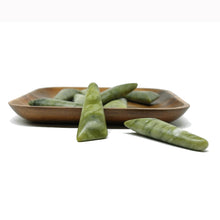 Load image into Gallery viewer, Spa Green Stone Beauty Stones Massage Lava Natural Stone Hot Relieve Stress RELAX jade massage set toe massage-Great Rehab Medical
