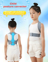 Load image into Gallery viewer, Children Kid Shoulder Back Brace Support Adjustable Magnetic Posture Corrector Spine Lumbar Support Brace Belt-Great Rehab Medical
