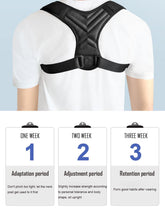 Load image into Gallery viewer, Adjustable Back Posture Corrector Clavicle Spine Back Shoulder Lumbar Brace Support Belt Posture Correction-Great Rehab Medical
