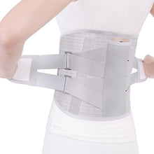 Load image into Gallery viewer, Orthopedic Tourmaline Self-heating Magnetic Steel Bone Waist Widen Belt Men Women Lumbar Support Back Brace Belt With 3pcs Pad-Great Rehab Medical
