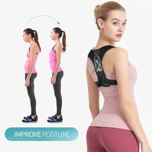 Load image into Gallery viewer, Adjustable Back Posture Corrector Clavicle Spine Back Shoulder Lumbar Brace Support Belt Posture Correction-Great Rehab Medical
