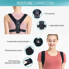 Load image into Gallery viewer, Adjustable Back Posture Corrector Clavicle Spine Back Shoulder Lumbar Brace Support Belt Posture Correction-Great Rehab Medical
