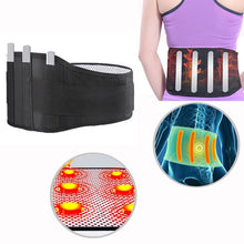 Load image into Gallery viewer, Self-heating With 4 Plate Magnetic Tourmaline Belt For The Back With Waist Ceinture Tourmaline Support Brace Massager-Great Rehab Medical
