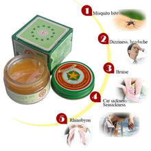 Load image into Gallery viewer, Vietnam gold Golden star Tiger Balm For Cold Headache Stomachache Dizziness Heat Stroke Insect Stings Essential Balm-Great Rehab Medical
