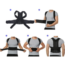 Load image into Gallery viewer, Adjustable Humpback Spine Posture Corrector Protection Back Shoulder Support Posture Correction Therapy Belt-Great Rehab Medical
