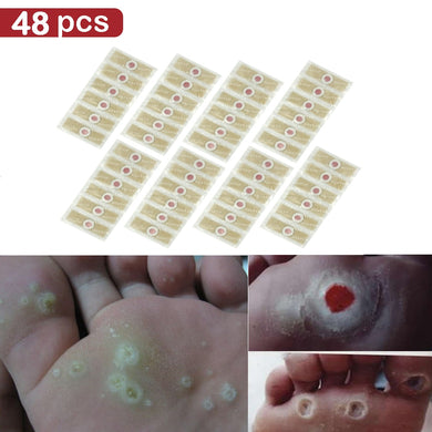 48pcs Foot Plaster Corn Removal Remover Warts Thorn Plaster Health Care For Relieving Pain Calluses Plaster Medical Plaster-Great Rehab Medical