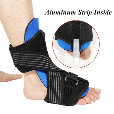 Plantar Fasciitis Night Splint Adjustable Foot Drop Ankle Brace for Sprain Ankle Pain Relief Ankle Support Orthosis Stabilizer-Great Rehab Medical